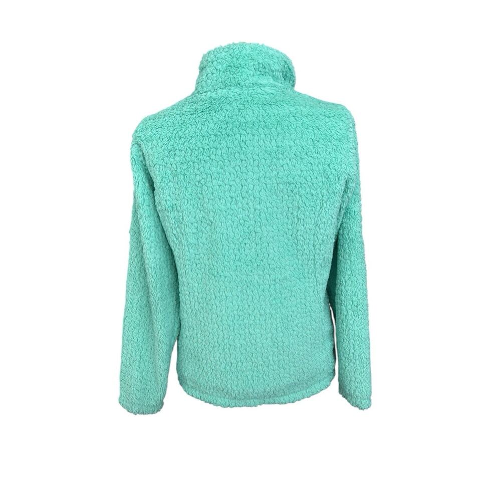 The North Face Laurel Fleece Full Zip Jacket Mint Green Youth Kids Girl’s XL 18 - Picture 3 of 11